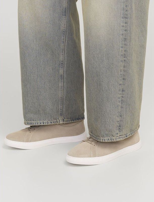 JACK&JONES - JFWGALAXY SUEDE - Sneakers - Zwart - Suède