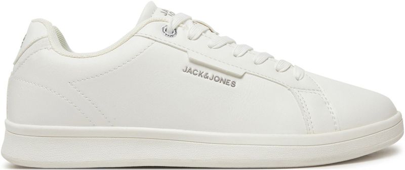 JACK & JONES - SHANE - Herensneakers - Zwart - Vetersluiting - Gestructureerde Zool