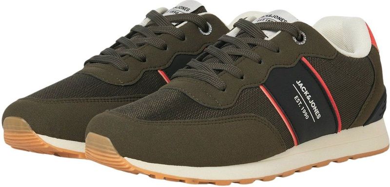 Jack & Jones - Spirit Runner - Sneakers - Zwart - Textiel/Synthetisch