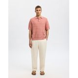 SELECTED HOMME - Foam - Poloshirt - Effen - Relaxed Fit - Katoen
