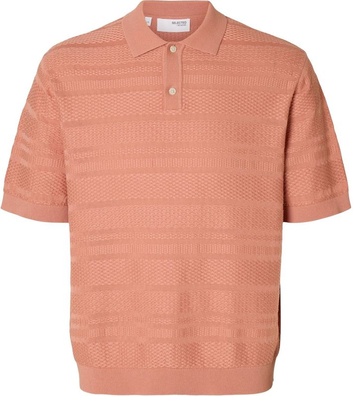 SELECTED HOMME - Foam - Poloshirt - Effen - Relaxed Fit - Katoen