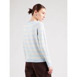 Vero Moda - VMDOFFY LS O-NECK BLOUSE GA NOOS - Cashmere Blue Stripes - Regular Fit