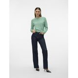 Pullover - Gebreid - O-hals - Lange Mouwen - Regular Fit