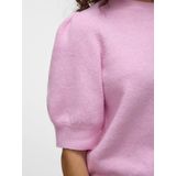 Gebreide Pullover - O-hals - Pofmouwen - Regular Fit