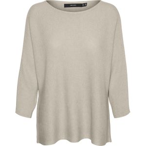 Vmnora 3/4 Boatneck Blouse Noos, havermout, XS
