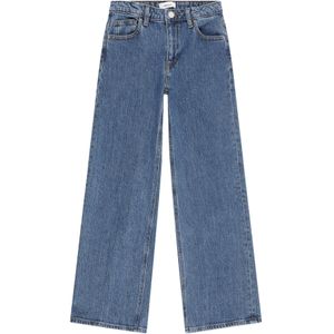 Vmtessa - High Rise Wide Leg Fit Jeans - Blauw - Denim
