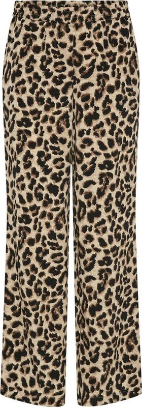 Pieces - Pcjulina Mw Wide Pants Mm - Broek - Zwart