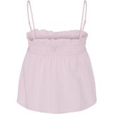 Pieces - Mouwloze Top - Lichtroze - Wijd Model