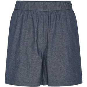 Pieces - Pcmia Hw - Denim Shorts - Medium Blue - 100% Katoen