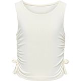 ONLY - KOGEA - Top - Wit - Mouwloos - Normale Pasvorm