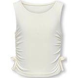 ONLY - KOGEA - Top - Wit - Mouwloos - Normale Pasvorm