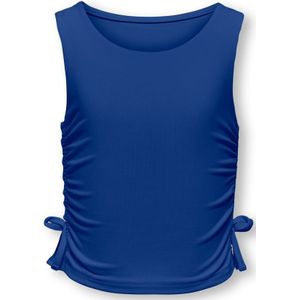 ONLY - KOGEA S/L RUCHING TOP - Meisjes Top - Mazarine Blue - Regular Fit