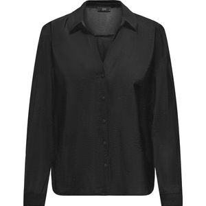 JDY - Overhemd - Blauw - Geweven Stof - Lange Mouwen - Regular Fit