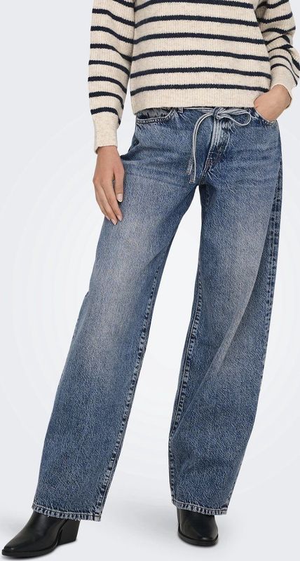 ONLY - ONLGIANNA MW STRAIGHT DOT450 DNM NOOS - Dames - Jeans