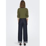 ONLY - ONLHOPE HW WIDE FOLD UP RINSE DNM CRO - Dames - Jeans