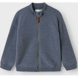 Merinowol - Gebreid Vest - Rolkraag - Lange Mouwen