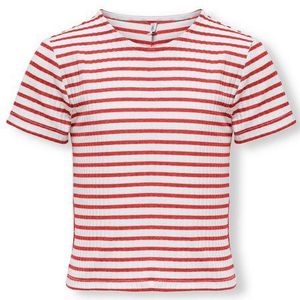 KIDS ONLY Kurzarmshirt KOGNELLA STRIPED S/S O-NECK TOP JRS