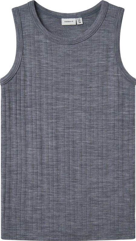 Merino Wol - Tanktop - Mouwloos - Ronde Hals - Regular Fit