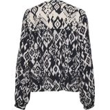 JDY - Bedrukt Hemd - Zwart - Viscose