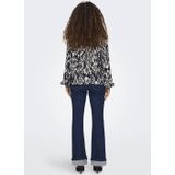 JDY - Bedrukt Hemd - Zwart - Viscose