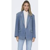 Only Blazer Onlcory Ls Dnm Blazer Gua 15338592 Light Blue Denim Dames