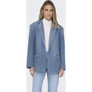 Only Blazer Onlcory Ls Dnm Blazer Gua 15338592 Light Blue Denim Dames