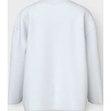 NAME IT NMMVILIAN 2P LS RLX TOP Jongens T-shirt - Bright White Dusty Olive
