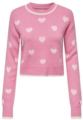 JDY - Gebreide Pullover - O-hals - Lange Mouwen - Kort - Knit Fit