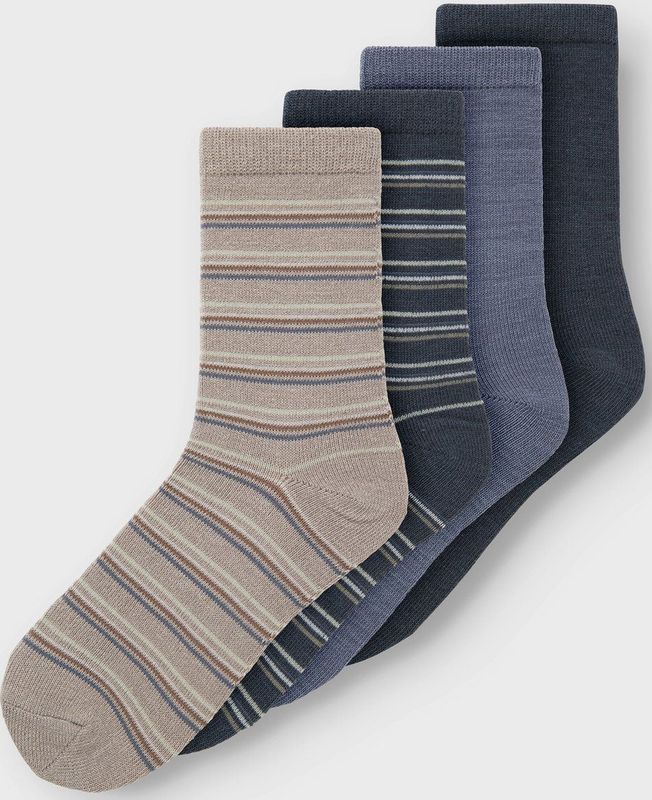 Sokken - Jacquard - 4-pack - Zacht en Gezellig - Voor Kinderen