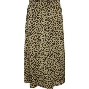 VERO MODA - Lange Rok - Luipaardprint - Polyester