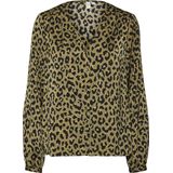 VMAMELA - Blouse - Dierenprint - Gerecycled Materiaal - Lange Mouw