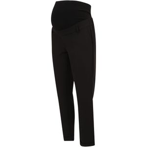 Broek - Cropped - Zwart - Katoen - Ondersteunende Buikband