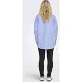 Jacqueline de Yong Blouse Jdyvesper Loose Striped Shirt 8857 Cloud Dancer/cornflower Dames