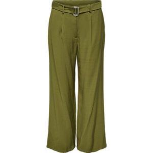 JDY - JDYZENYA - Bandplooibroek - Riet - Wide Leg - Mid Waist