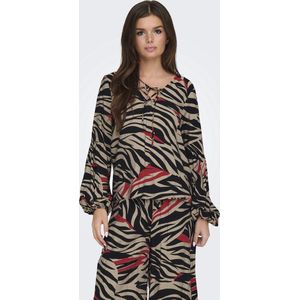 JDY - Jdyphilippa - Top - V-Hals - Lange Mouwen - Regular Fit