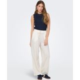 JDY - Harembroek - Wit - Geweven stof - High Waist - Loose Fit