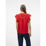 Vero Moda Vmtrine sl lace top wvn noos