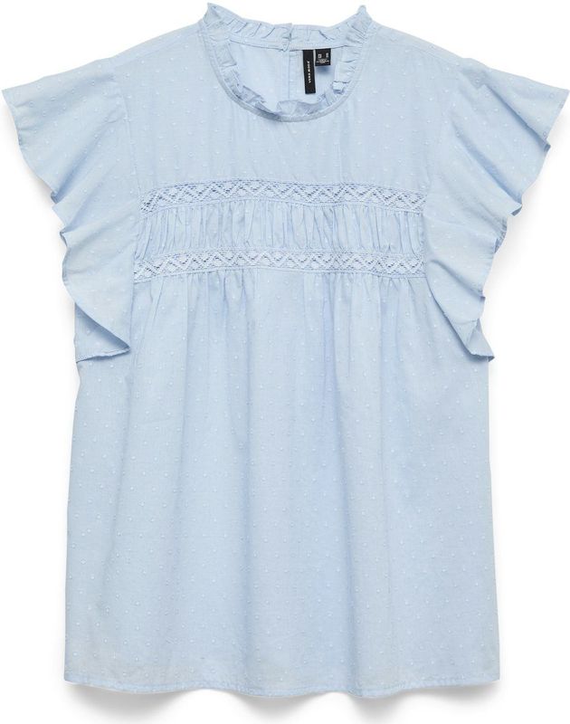 Vmtrine - Top - Mouwloos - Kanten Detail - Standard Fit