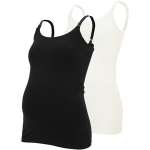 Mamalicious - Kerrie - Mouwloos T-shirt - 2-pack - Regular Fit