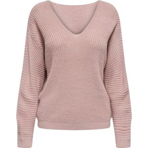 Jdy - Justy Maya L/S Revs. Sweater - Woorose - Katoen