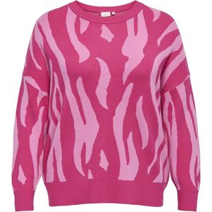 Carmontana - Gebreide Pullover - O-hals - Lange Mouwen - Regular Fit