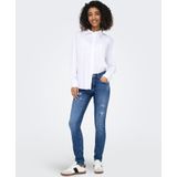 ONLRUSH - MID Waist SK REP DNM Jeans - Blauw - Denim