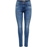 ONLRUSH - MID Waist SK REP DNM Jeans - Blauw - Denim