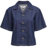 Onlellis S/S T-shirt ample DNM AKM, Bleu foncé denim, XL