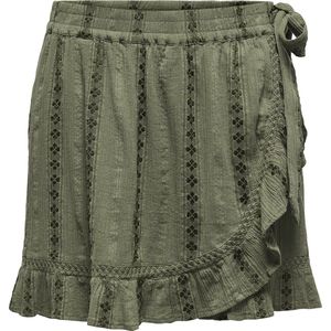 ONLY Dames Onlliana Frill Skort Ptm, Kalamata, S