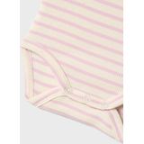 Romper - Lange Mouwen - Ribgebreid - Verticaal Gestreept