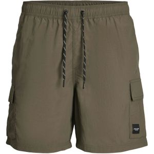 JACK&JONES - JPSTNAXOS JJCARGO SWIM AKM - Zwembroek - Blauw - Gerecycled Polyester