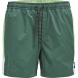Jack & Jones - jpstmaui Blocked Zip - Zwemshort - Blauw - Gerecycled Polyester