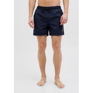 JACK&JONES - JPSTMAUI JJSWIM DOUBLE LOGO AKM SN - Heren Zwembroek - Navy Blazer