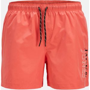 Jack & Jones - JPSTMAUI - Zwemshort - Hot Coral - Gerecycled Polyester